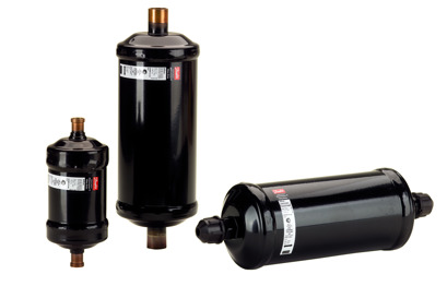 Hermetic filter drier selector