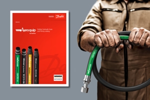 Rubber hydraulic hoses and fittings