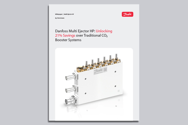 Download our latest white paper: Danfoss Multi Ejector HP: Unlocking  21% Savings over Traditional CO₂  Booster Systems