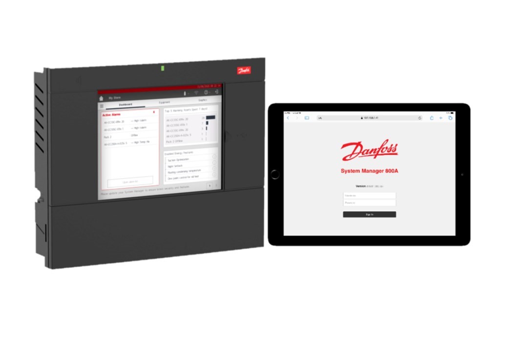 Control HVAC, iluminación y energía - Danfoss