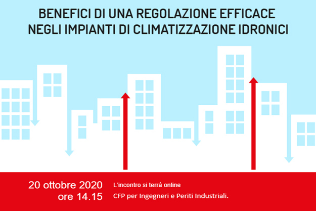 Benefici di una regolazione efficace negli impianti di climatizzazione idronici 
