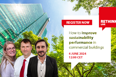 RETHINK Live – Sustainability performance in commercial buildings 