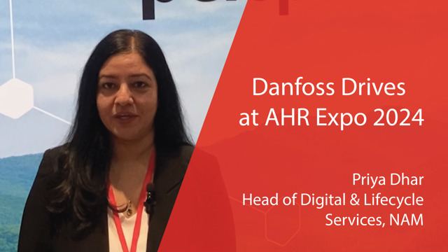 Danfoss at AHR Expo 2024| Partner with us throughout your drive's lifecycle