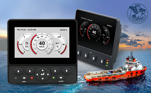 ABS-certified display for marine market