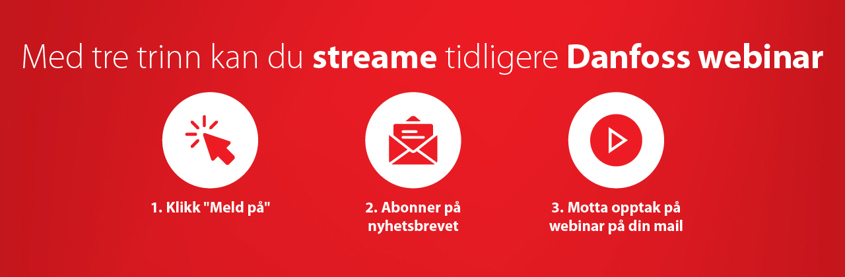 Stream våre tidligere webinar