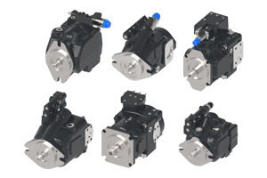 Open circuit piston pumps