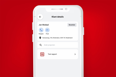 Installer App Mijn projecten