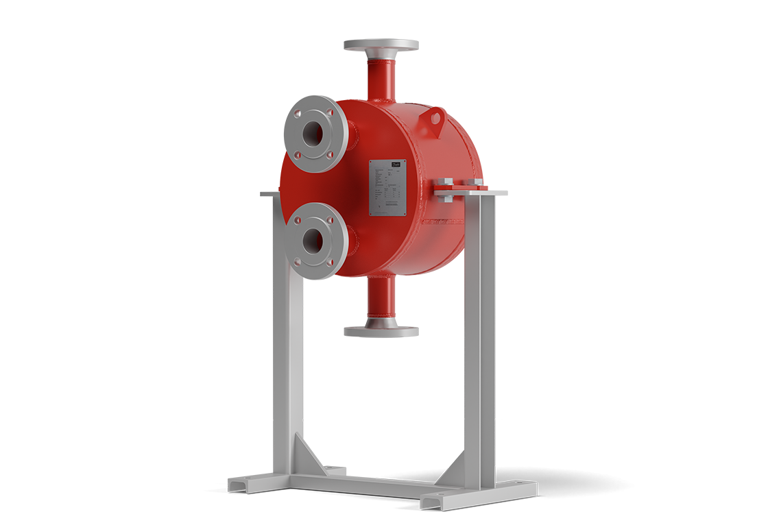 DWP032 plate and shell heat exchanger