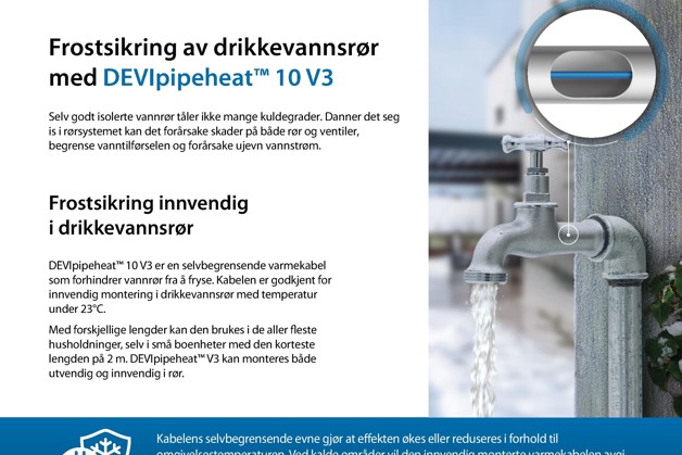 DEVIpipeheat™ brosjyre