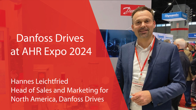 Danfoss AHR Expo 2024| Drives to achieve net zero CO2 consumption