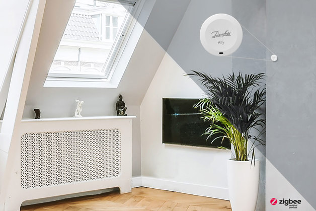 Nu udvides sortimentet i Danfoss Ally™ kategorien med en ny rumføler.