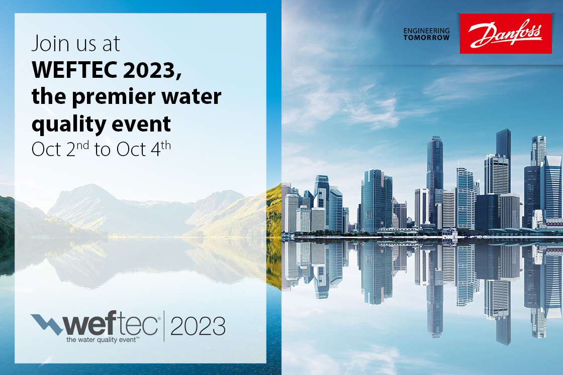 Join Danfoss at WEFTEC 2023 Danfoss