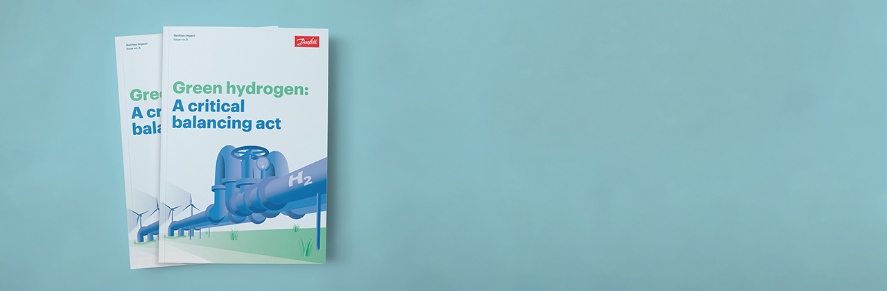 Green hydrogen: A critical balancing act Whitepaper cover image