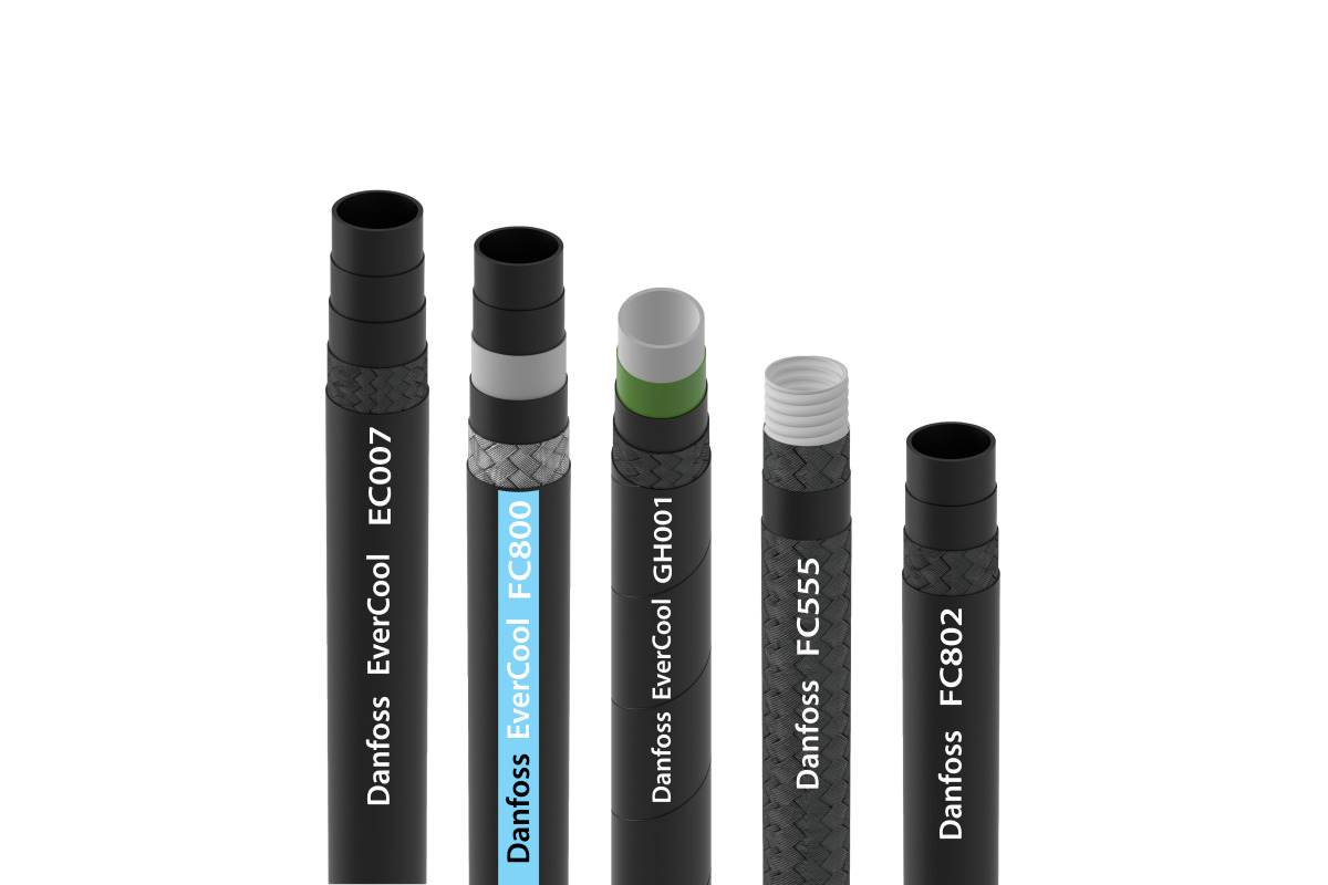 Air conditioning hose and tubing family