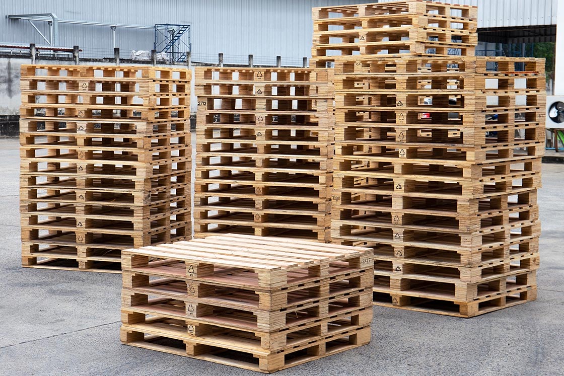 Wooden pallets