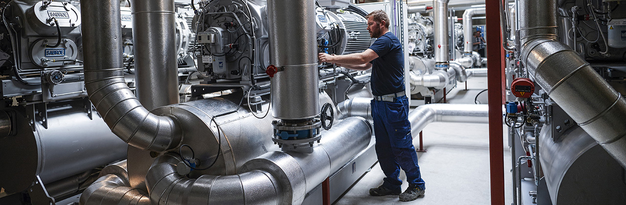 Industrial refrigeration solutions