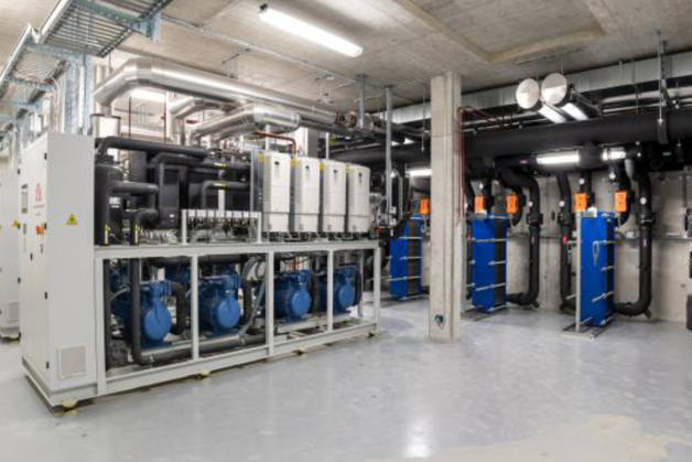 reference heatpump bock lg compressors heatpump plant biel