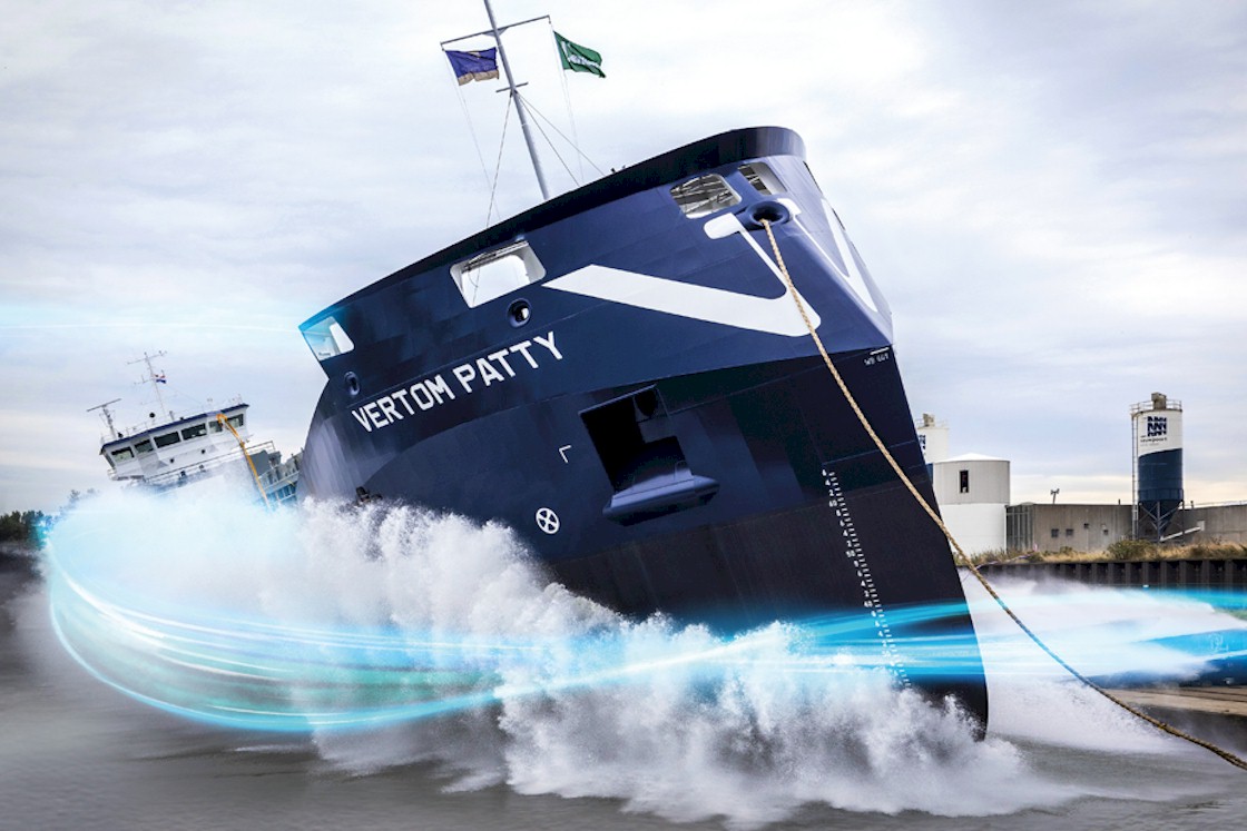 Vertom Patty met iC7 drives van Danfoss aan boord