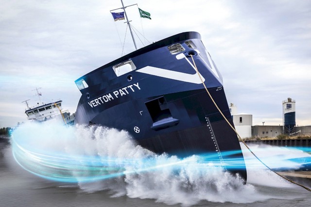 Vertom Patty met iC7 drives van Danfoss aan boord