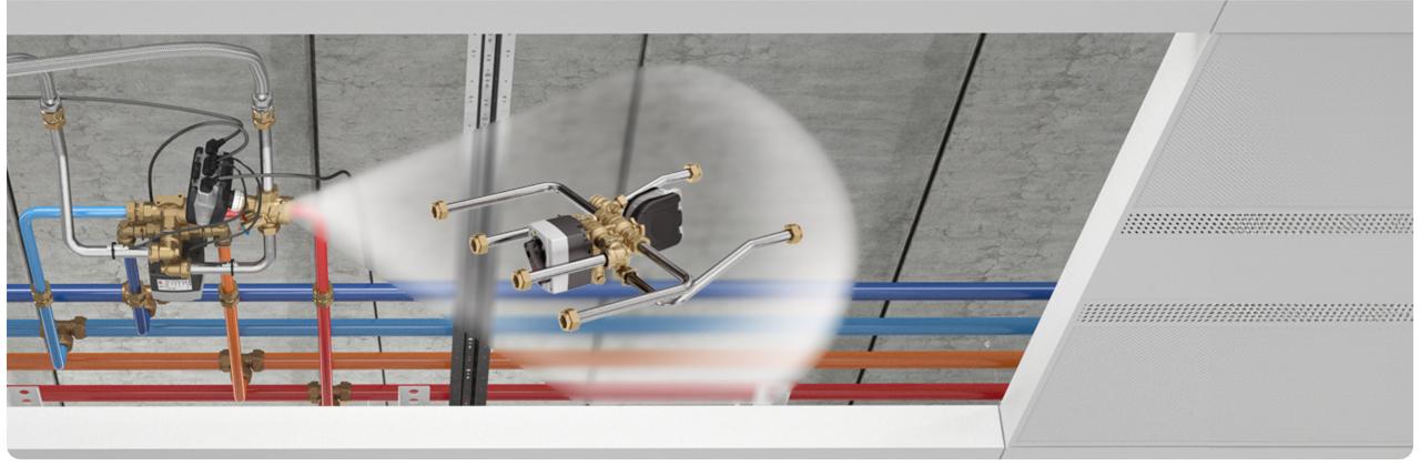 AB-QM 4.0 CO6 Flexo prefab aansluitset