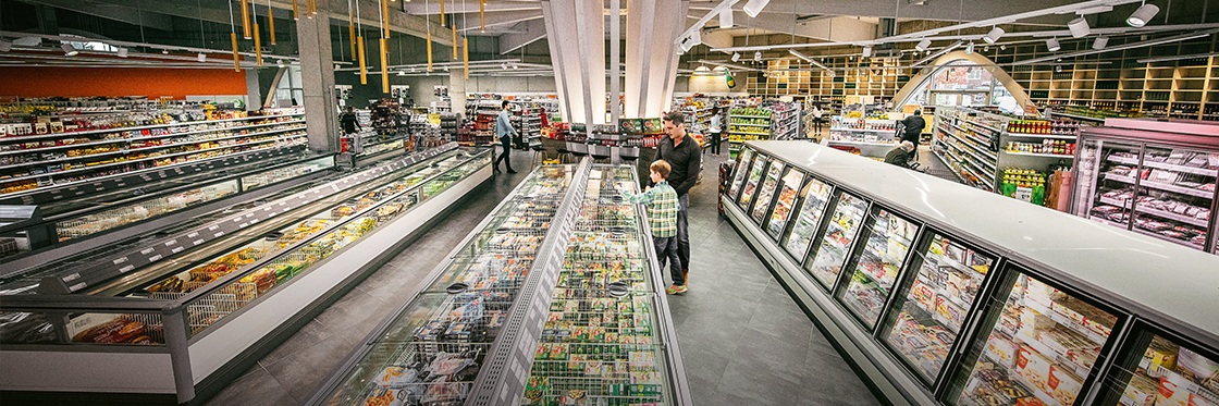 Integrated energy solutions in supermarkets